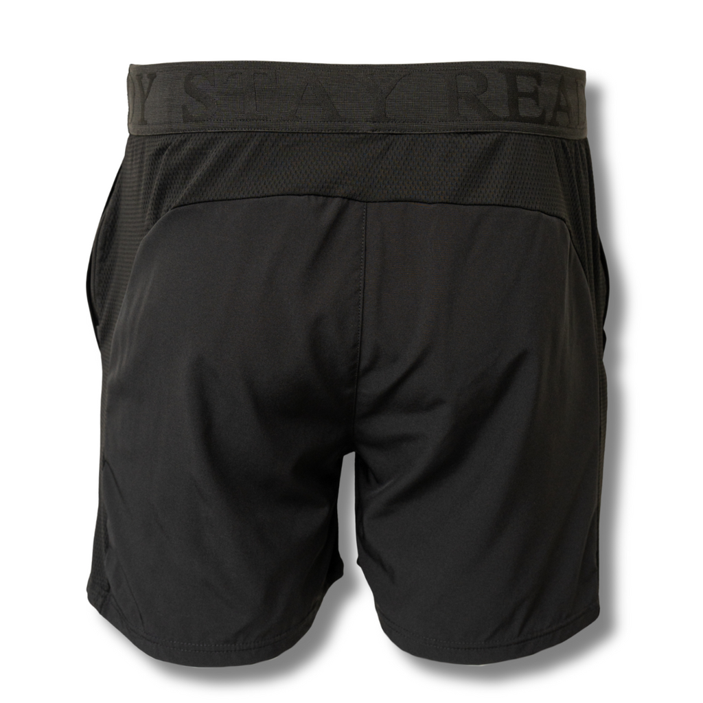 MEN'S | MOTTO SHORT : BLACK