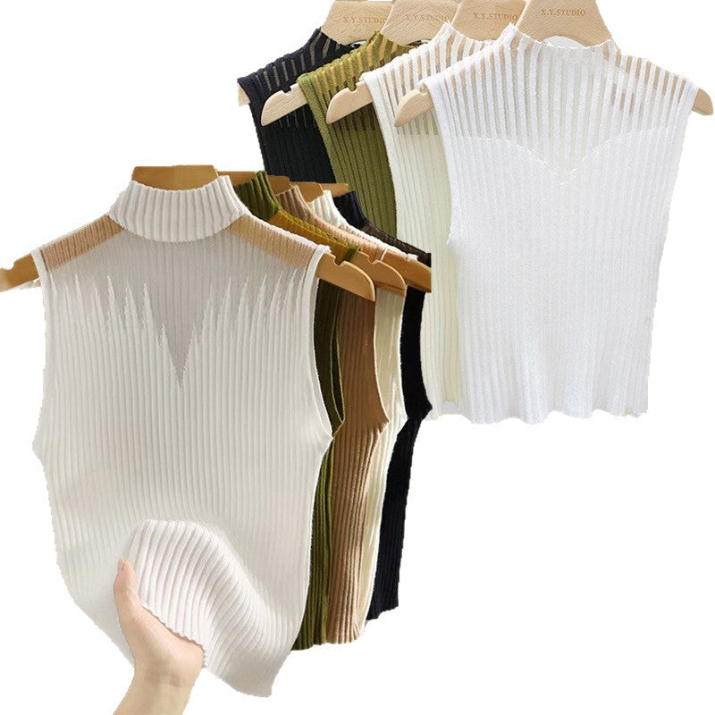 Sleeveless Knit Top for Women