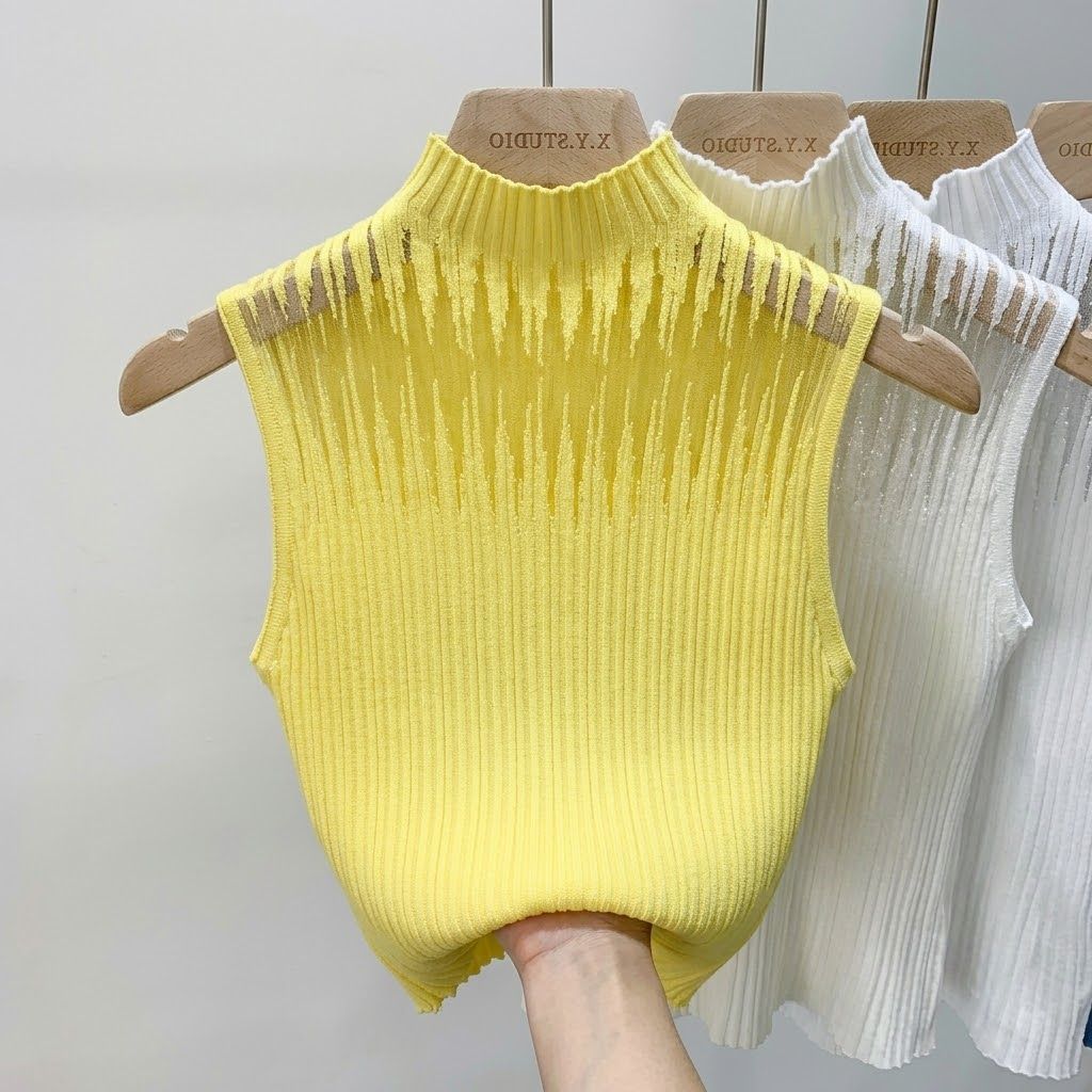Sleeveless Knit Top for Women