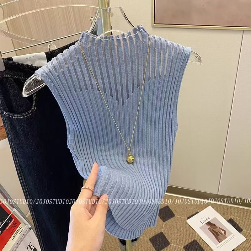 Sleeveless Knit Top for Women