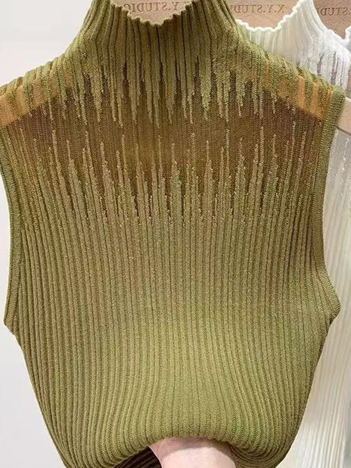 Sleeveless Knit Top for Women
