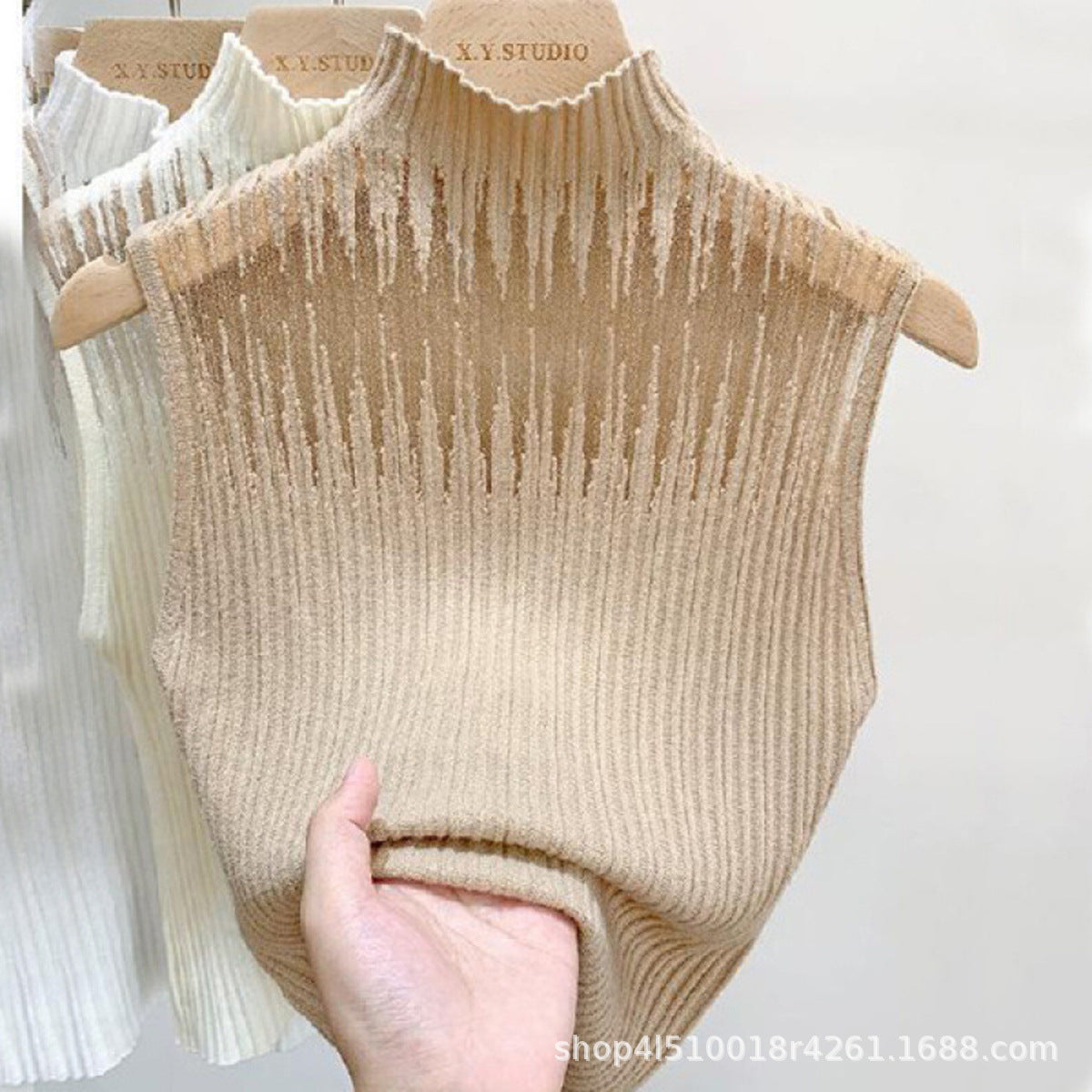 Sleeveless Knit Top for Women