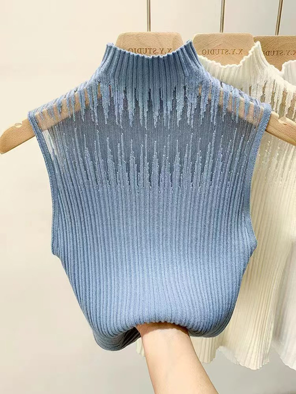 Sleeveless Knit Top for Women