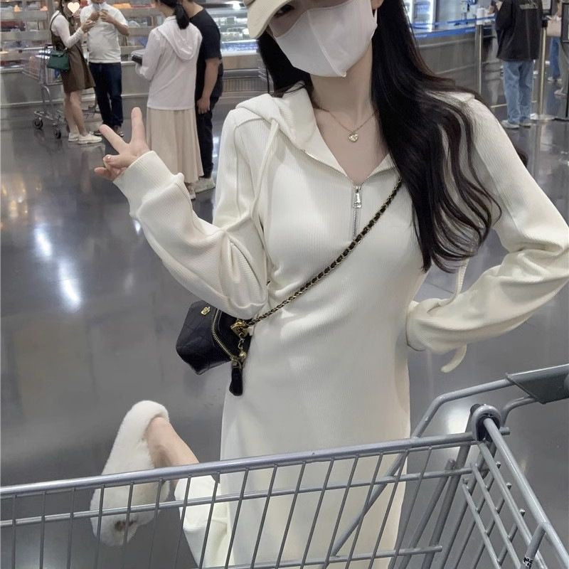 French-Style Sweatshirt Dress
