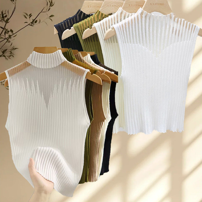 Sleeveless Knit Top for Women