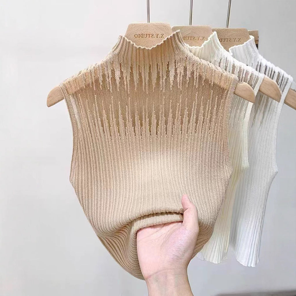 Sleeveless Knit Top for Women