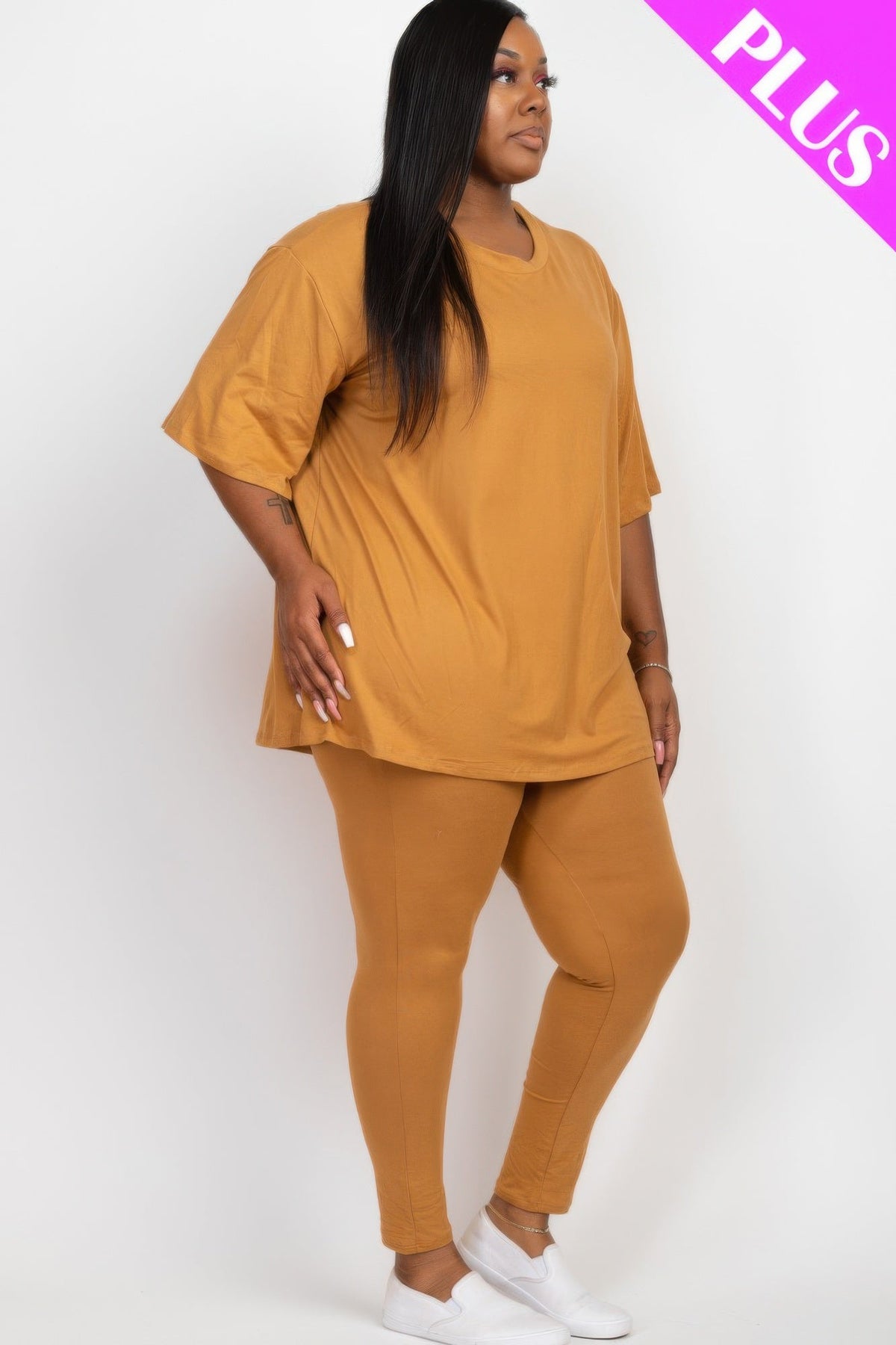 Oversized T-shirt & Leggings Set
