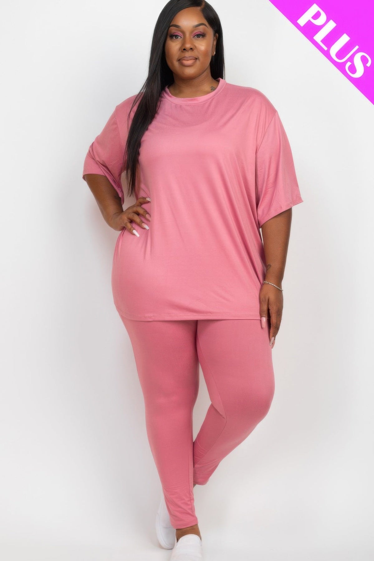 Oversized T-shirt & Leggings Set