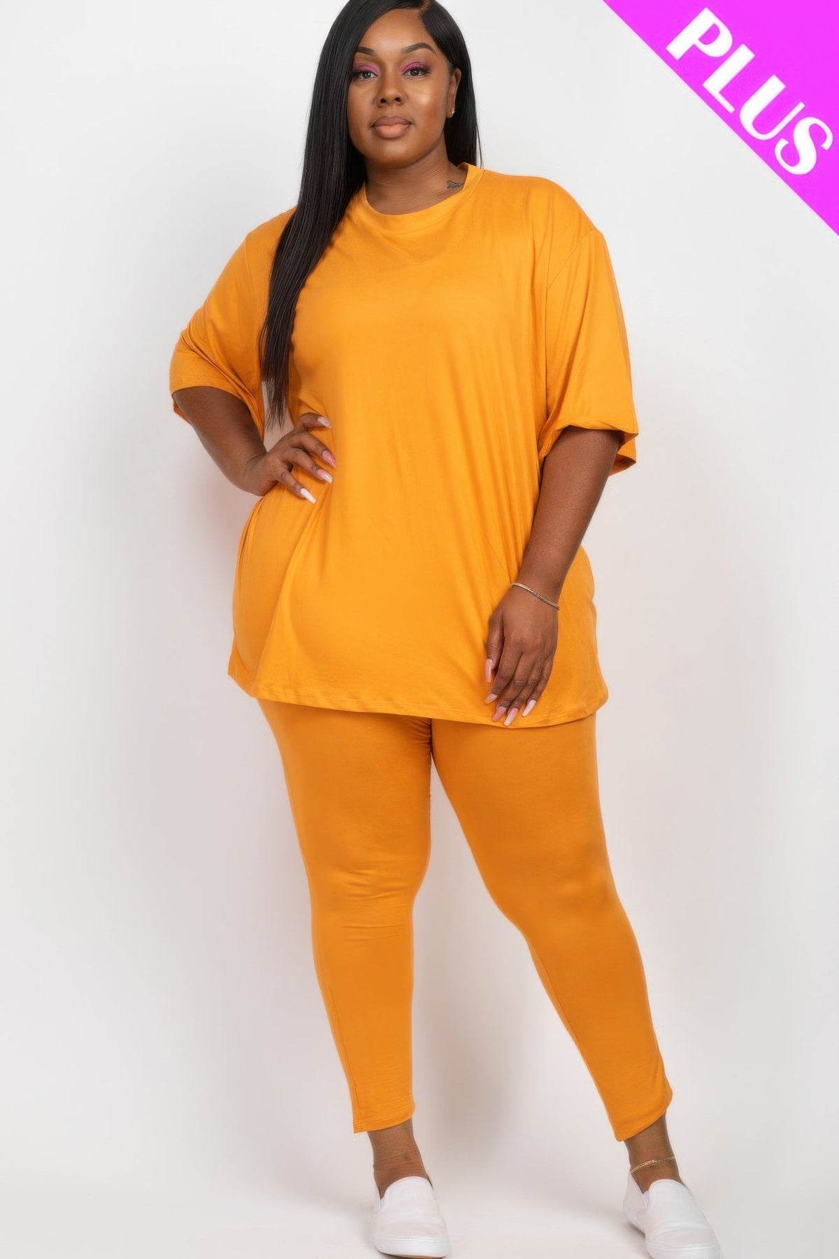Oversized T-shirt & Leggings Set
