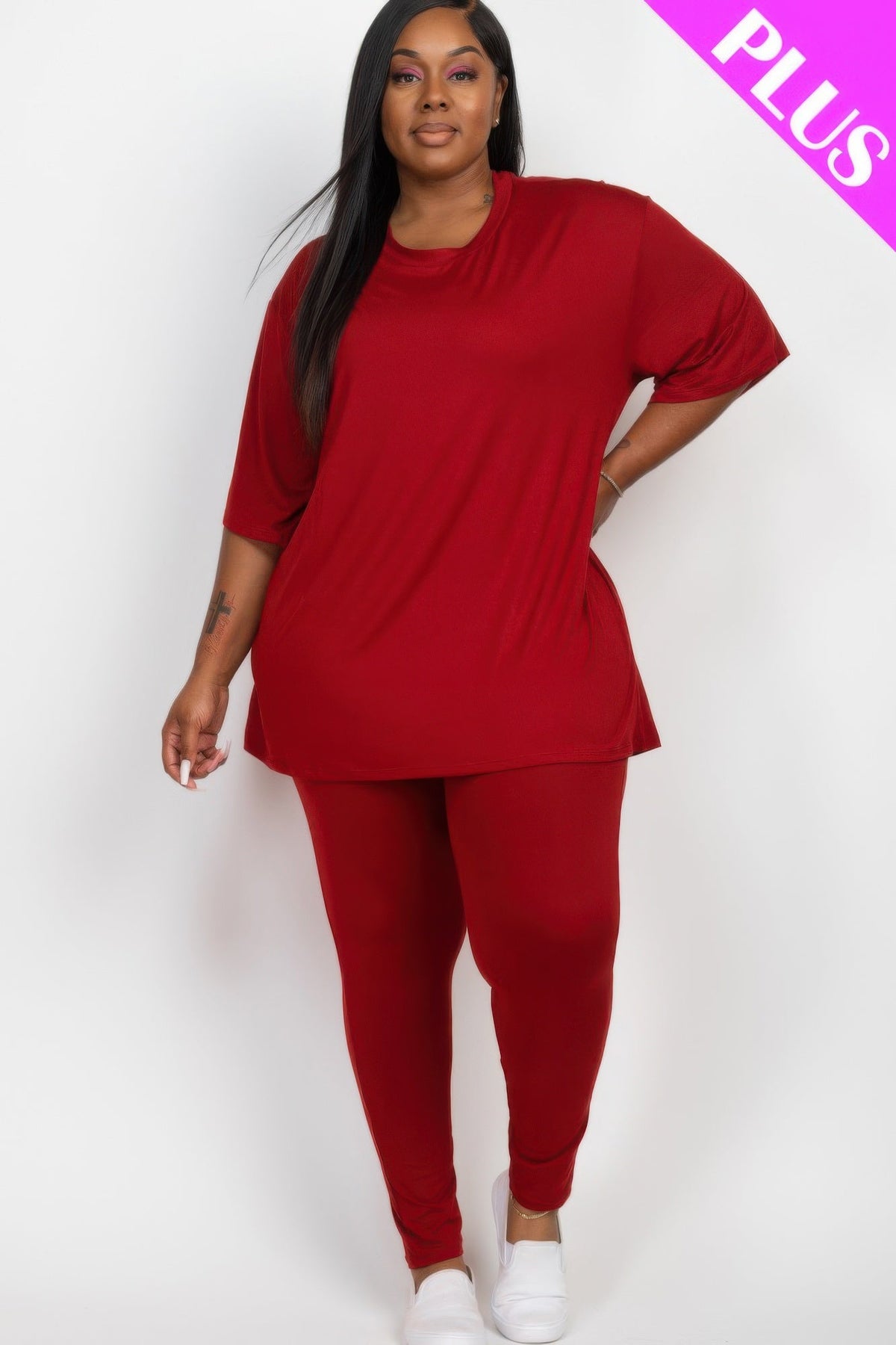 Oversized T-shirt & Leggings Set